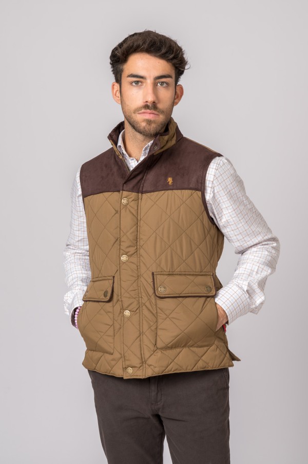 CHALECO HUSKY COIMBRA CAMEL 2