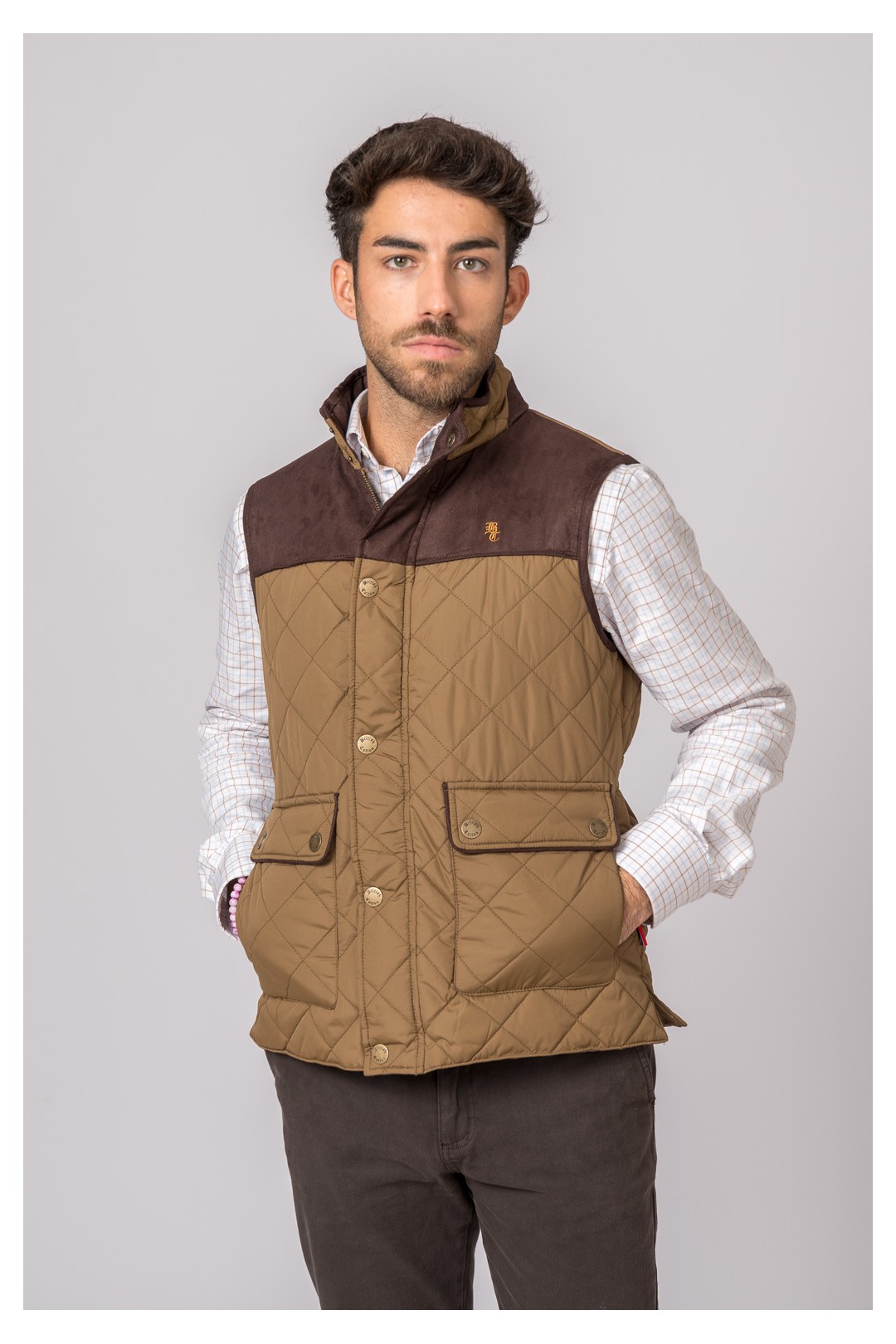 CHALECO HUSKY COIMBRA CAMEL