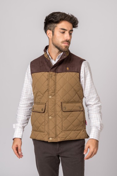 CHALECO HUSKY COIMBRA CAMEL
