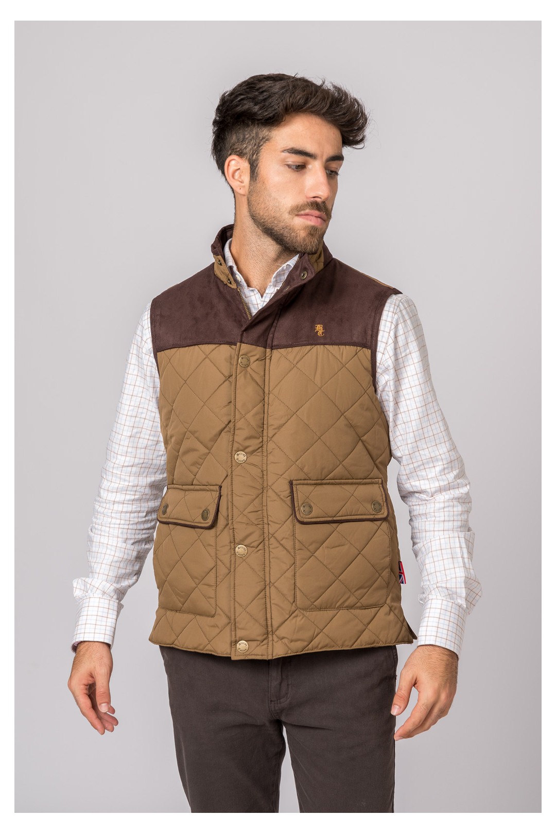 CHALECO HUSKY COIMBRA CAMEL