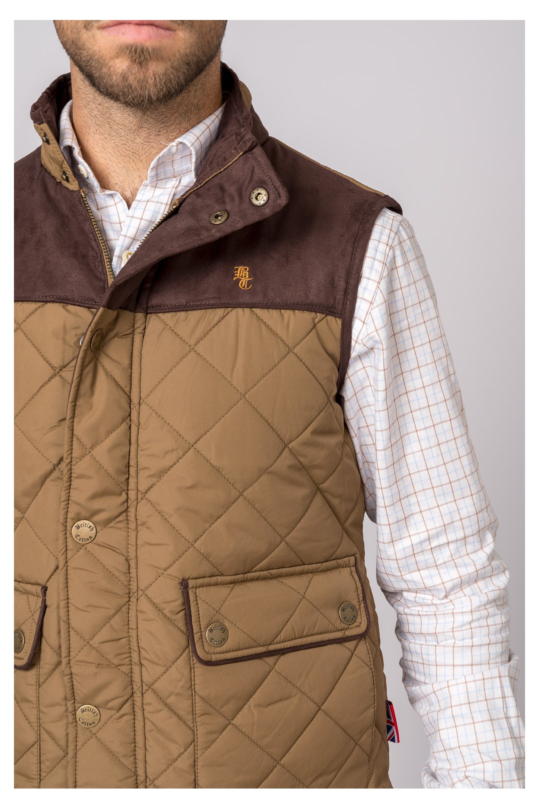 CHALECO HUSKY COIMBRA CAMEL