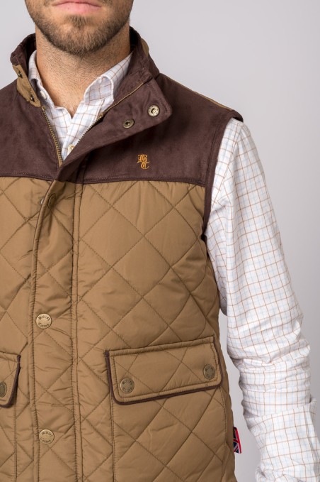 GILET HUSKY COIMBRA CAMEL