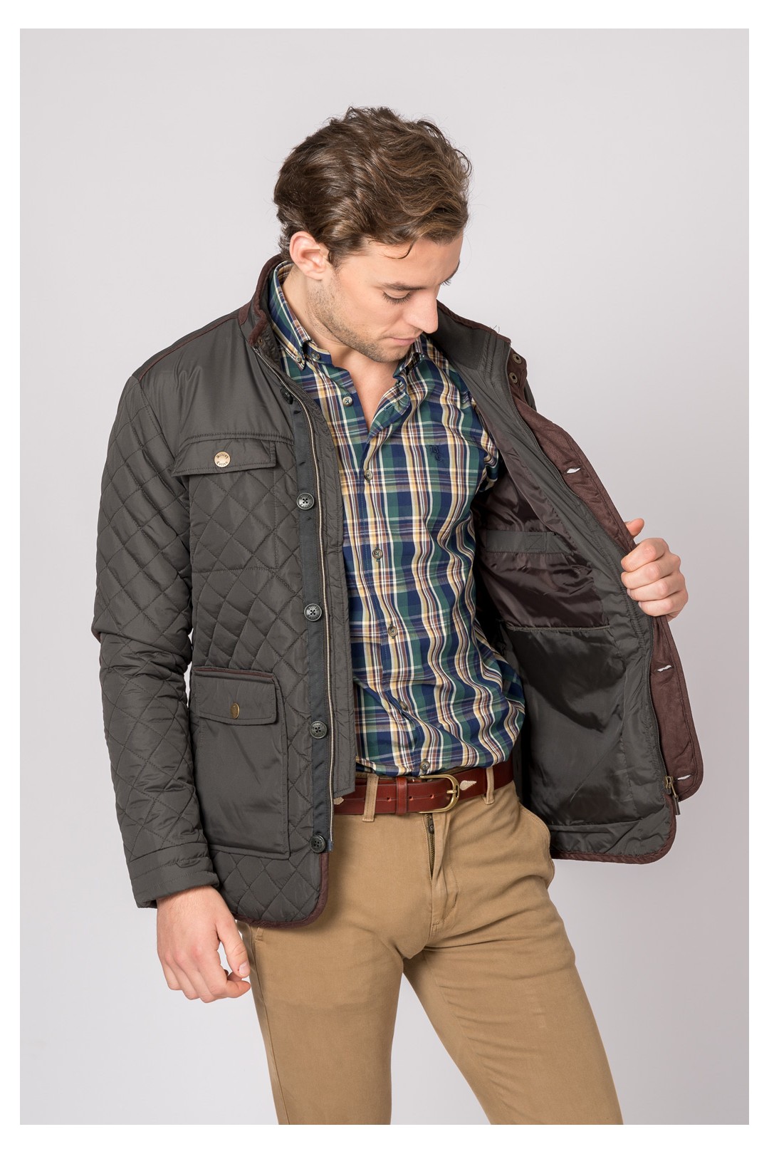 HUSKY CHESTER JACKET GREEN