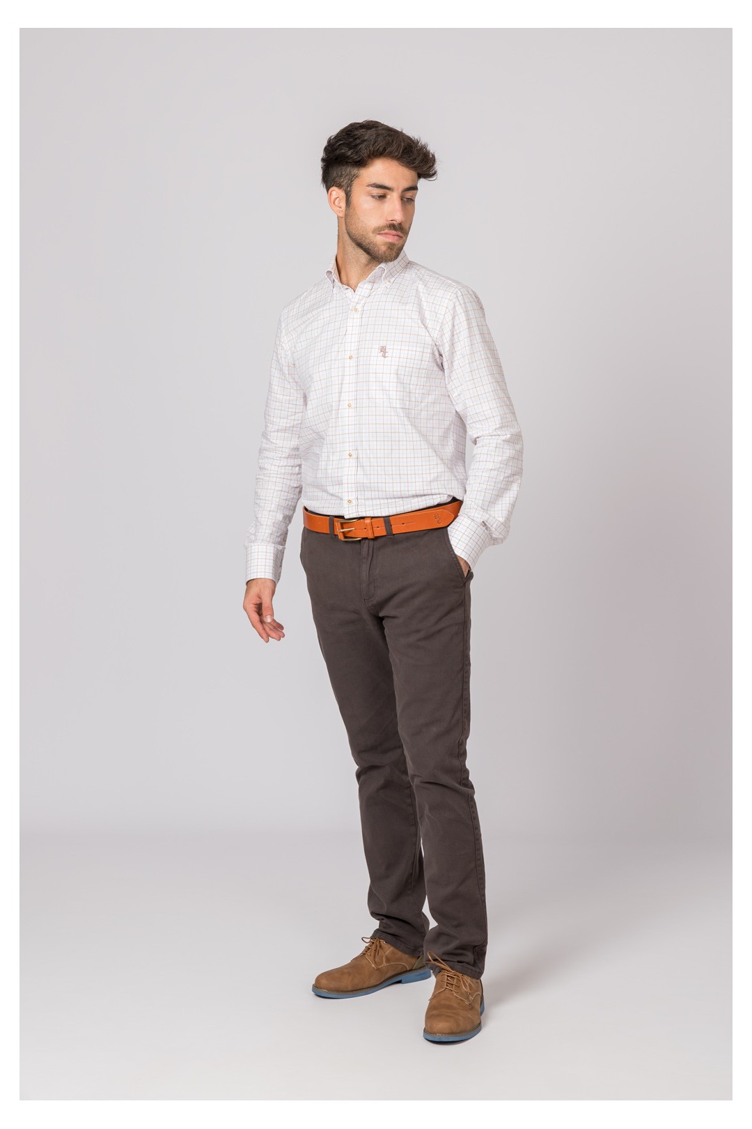 PANTALON CHINO BRITISH MARRÓN