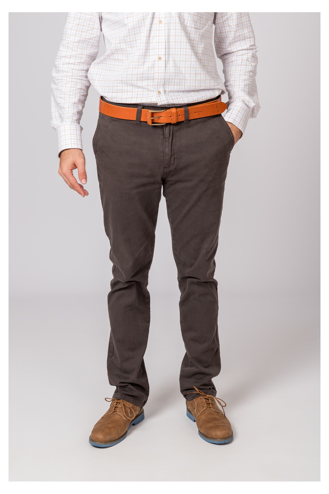 PANTALON CHINO BRITISH MARRÓN