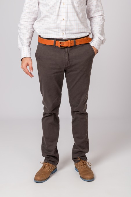 PANTALON CHINO BRITISH MARRÓN