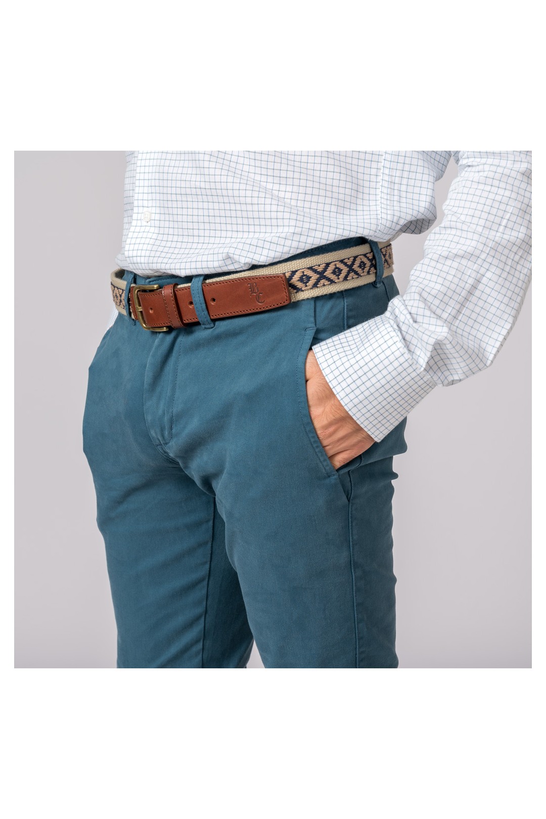 PANTALON CHINO BRITISH AZUL DUCATI