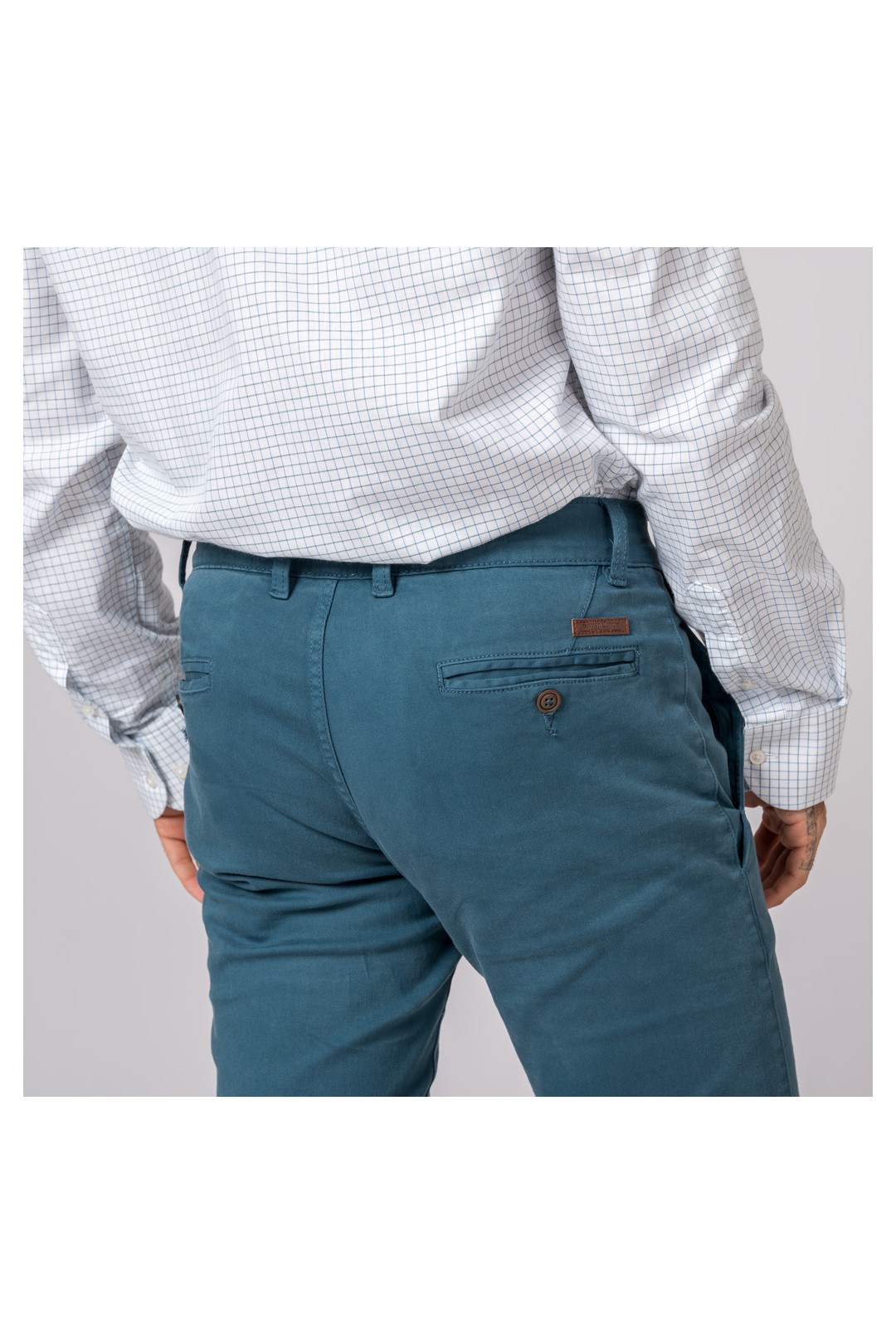 PANTALON CHINO BRITISH AZUL DUCATI