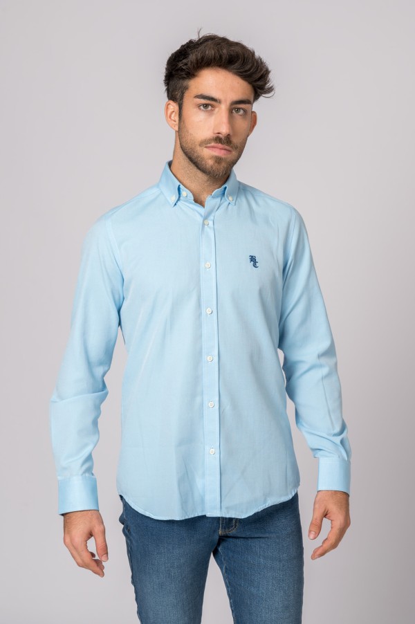 CAMISA AZUL CELESTE