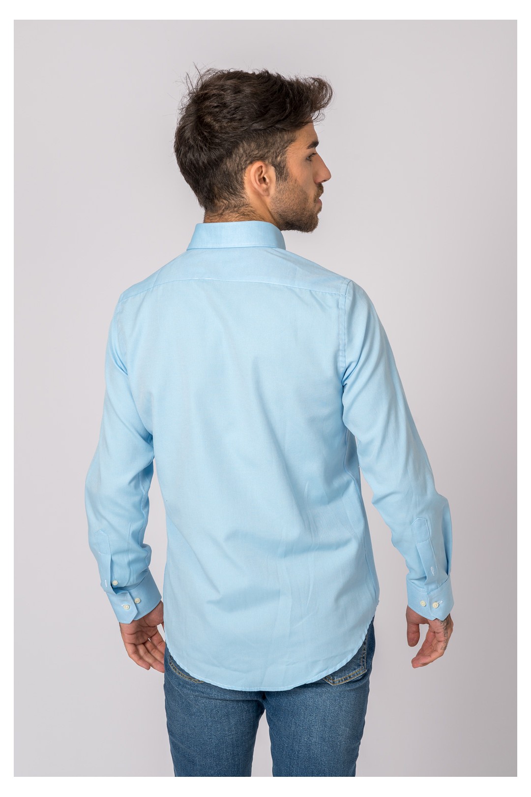 CAMISA AZUL CELESTE
