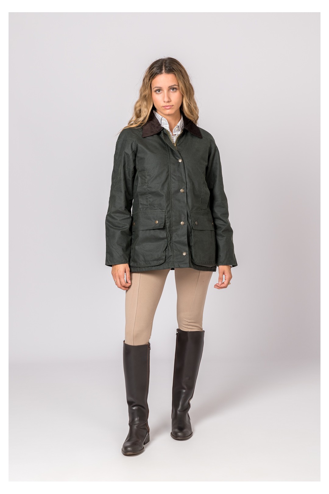 CHAQUETA ENCERADA WOMAN WAX CLASSIC