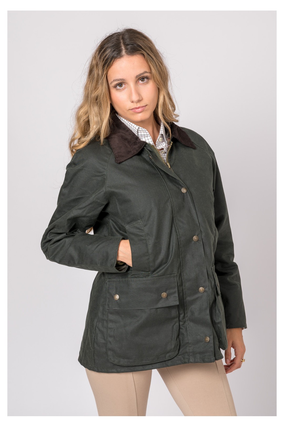 CHAQUETA ENCERADA WOMAN WAX CLASSIC