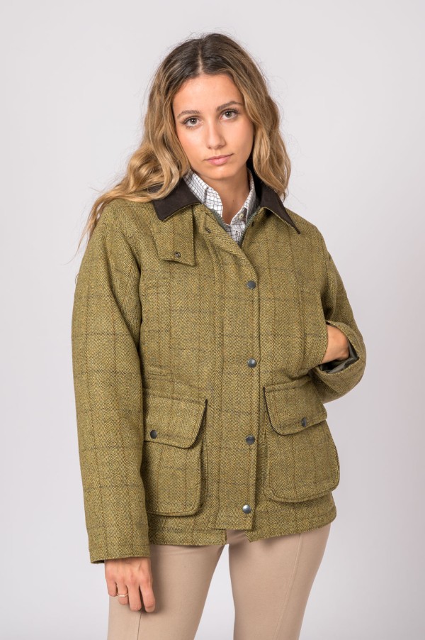 CHAQUETÓN SQUIRE TWEED MUJER