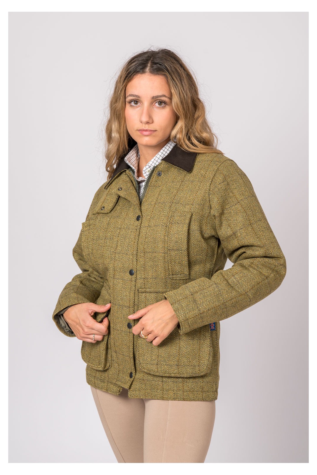 CHAQUETÓN SQUIRE TWEED MUJER