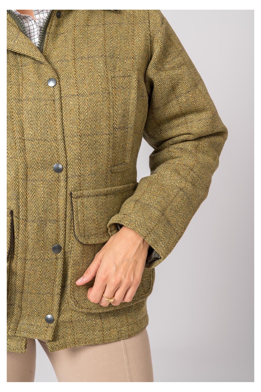 CHAQUETÓN SQUIRE TWEED MUJER
