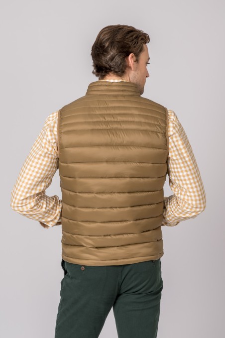 CHALECO DE HOMBRE NIZA CAMEL