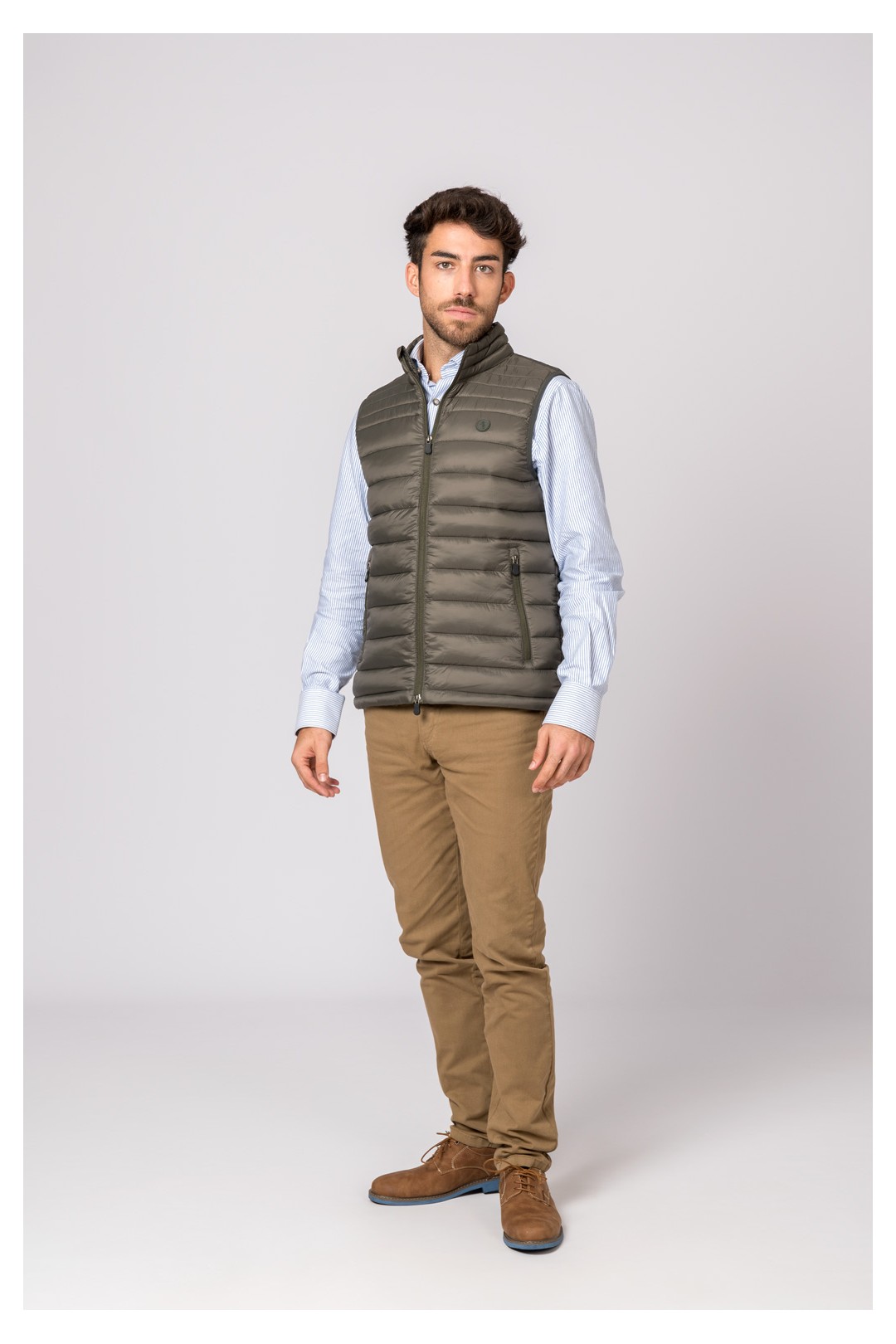 CHALECO DE HOMBRE NIZA VERDE