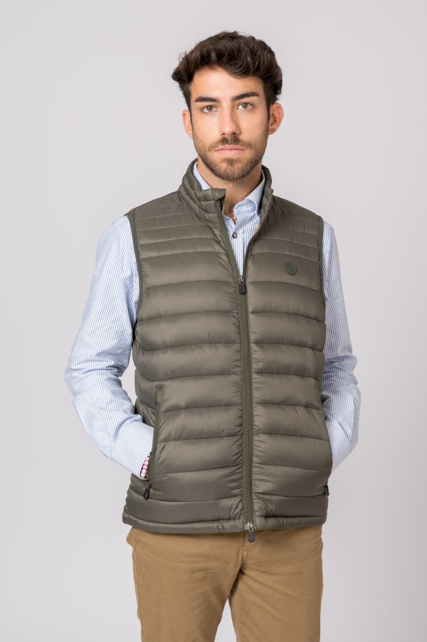 CHALECO DE HOMBRE NIZA VERDE 2