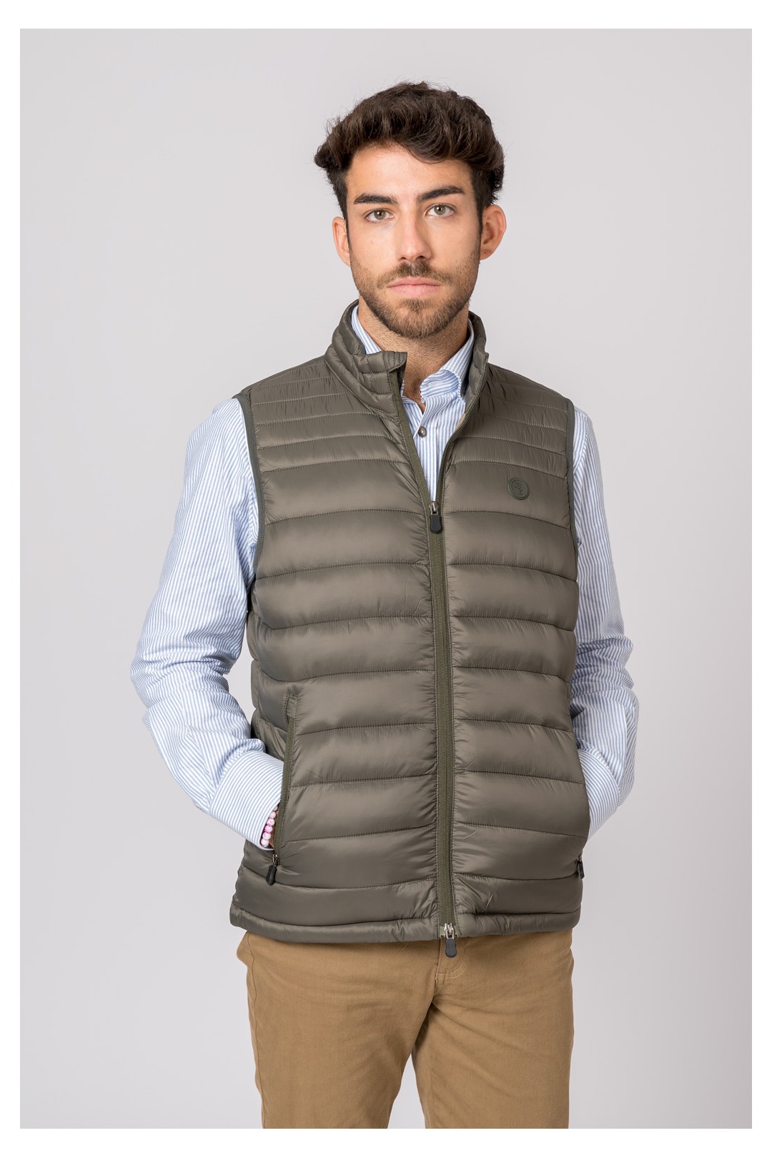 CHALECO DE HOMBRE NIZA VERDE