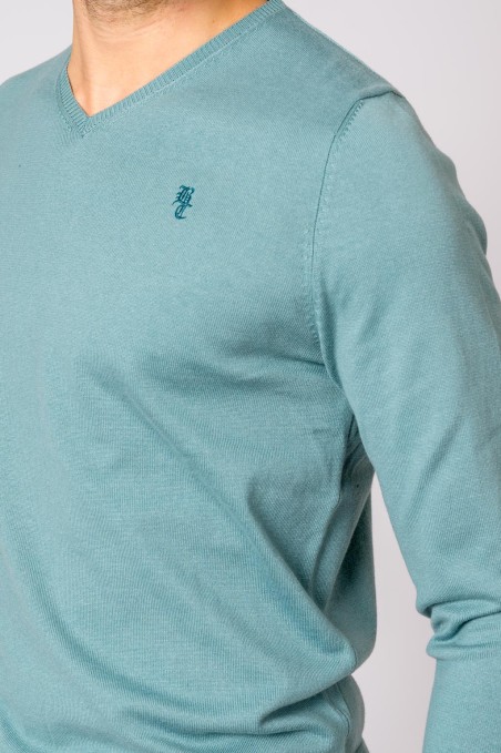 SUETER CUELLO PICO VERDE SUETER CUELLO PICO VERDE