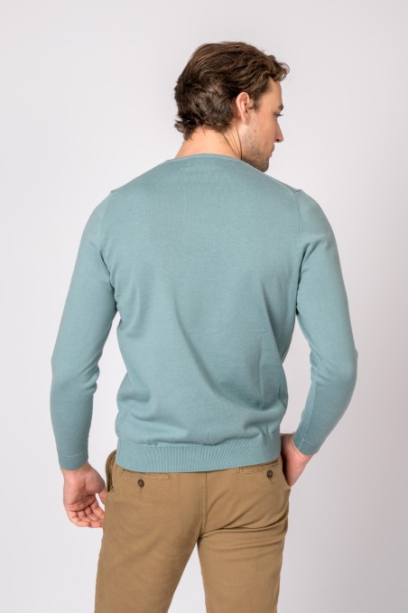 SUETER CUELLO PICO VERDE