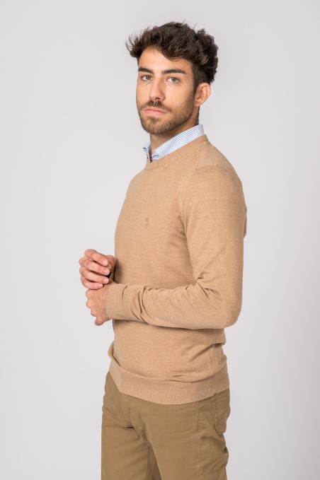 SUETER CUELLO REDONDO CAMEL SUETER CUELLO REDONDO CAMEL