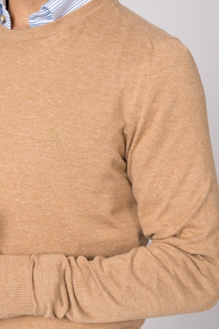 SUETER CUELLO REDONDO CAMEL