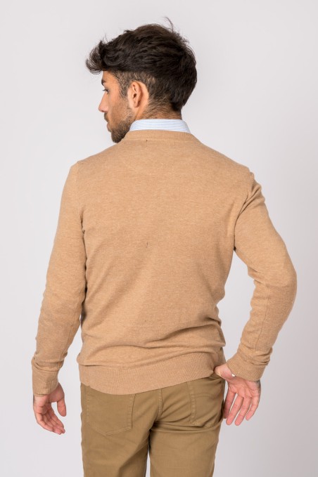 SUETER CUELLO REDONDO CAMEL SUETER CUELLO REDONDO CAMEL