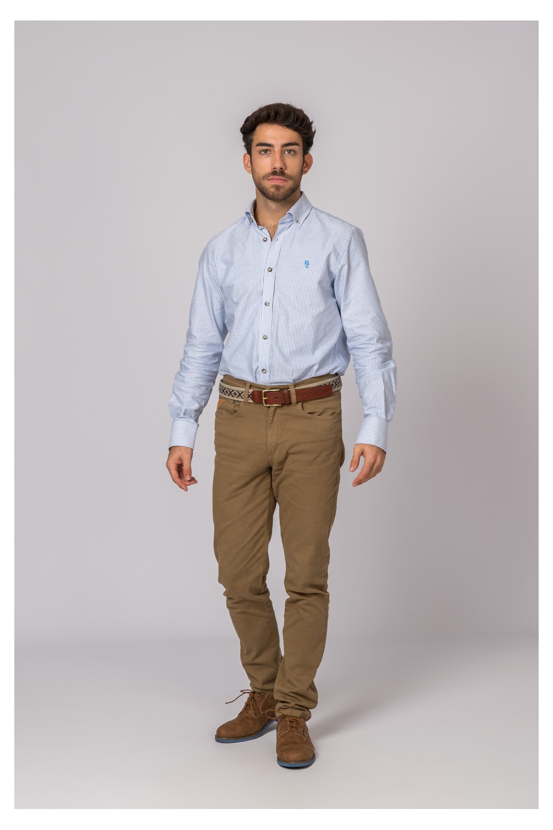 Pantalón Hombre 5 bolsillos Camel
