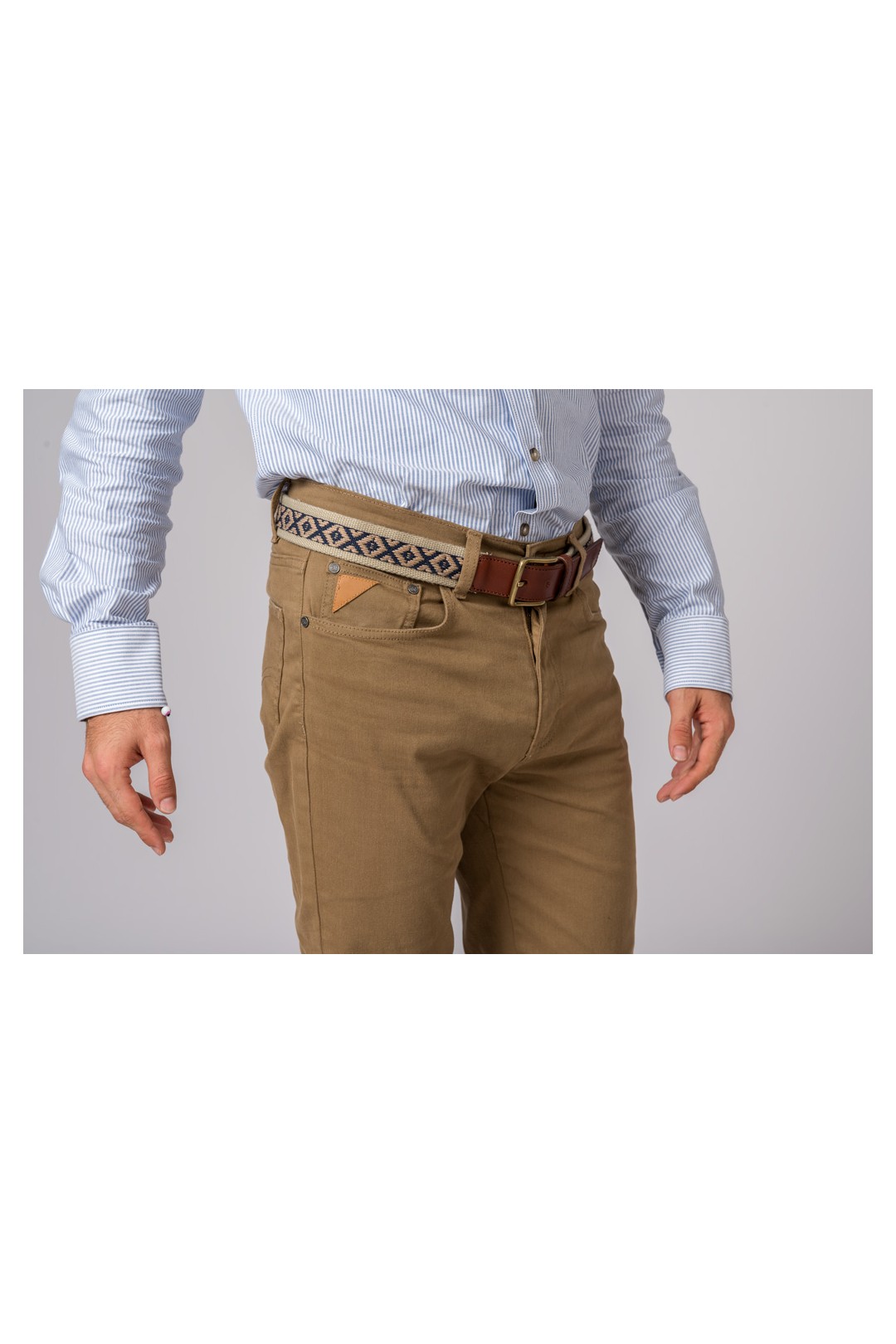 Pantalón Hombre 5 bolsillos Camel