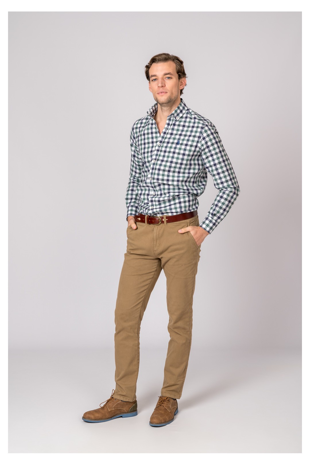PANTALON CHINO BRITISH CAMEL