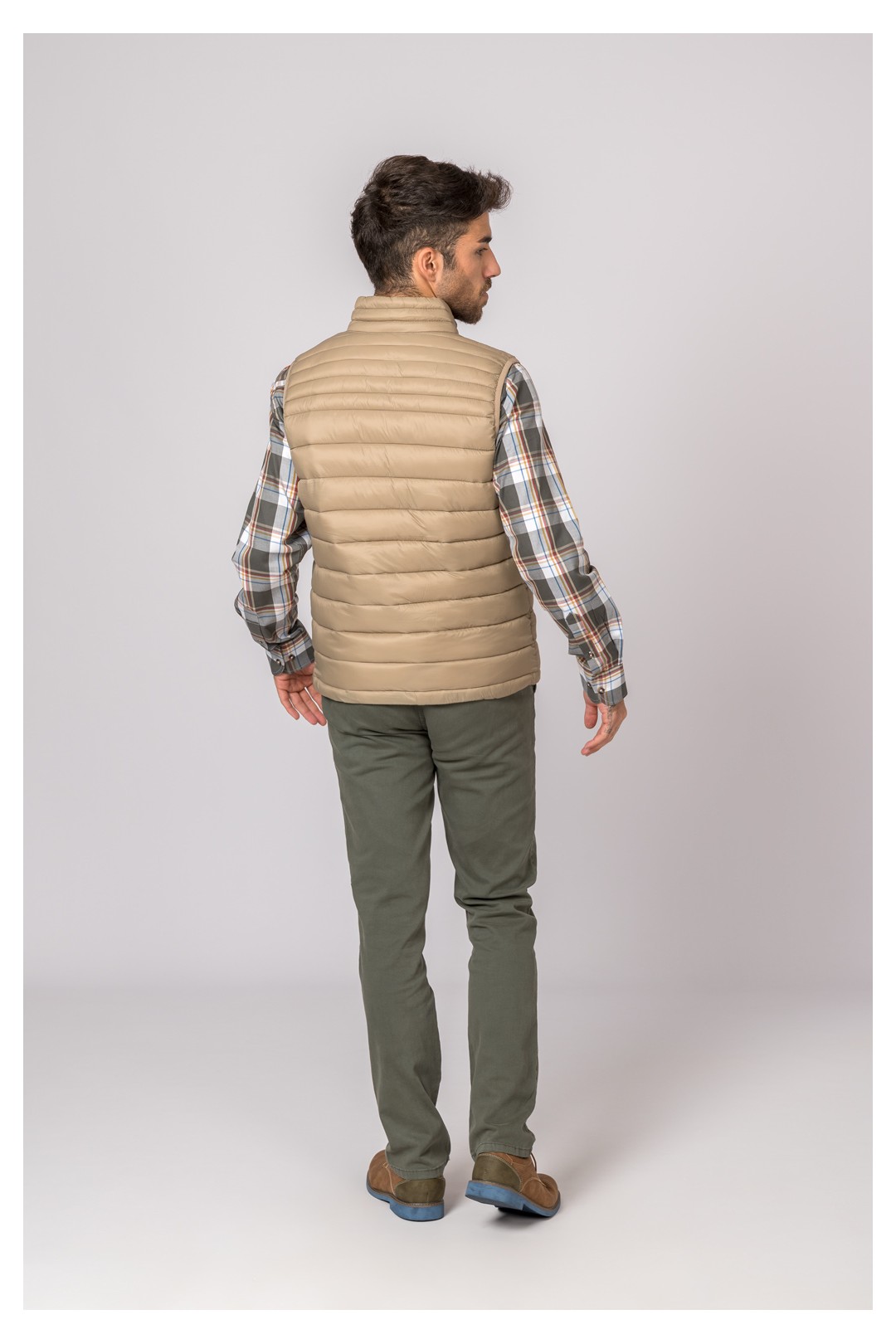 CHALECO DE HOMBRE NIZA BEIGE