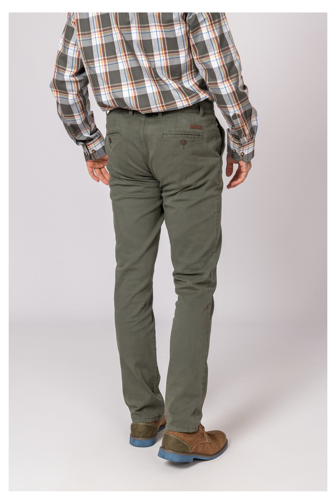 PANTALON CHINO BRITISH VERDE