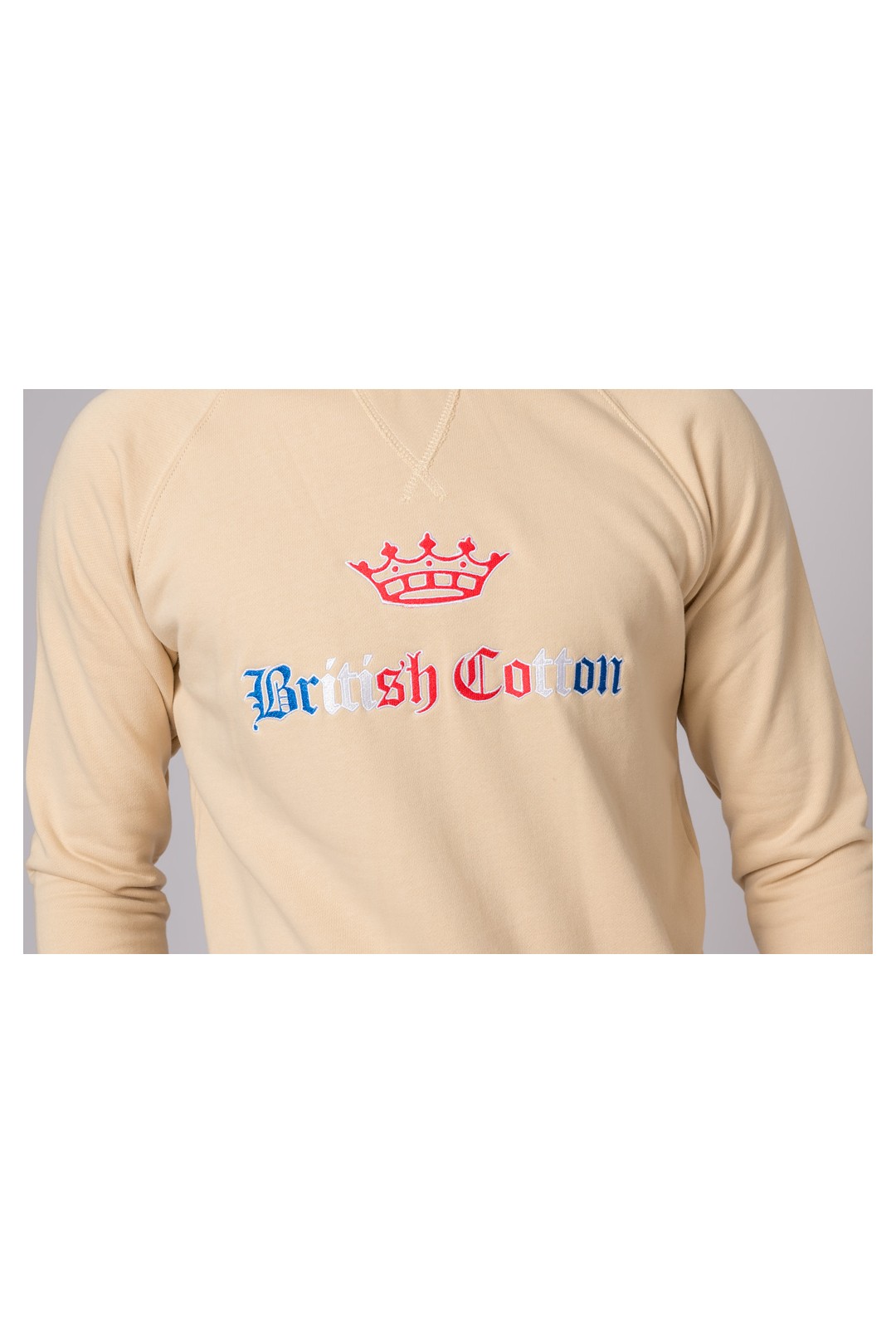 SUDADERA CORONA BEIGE