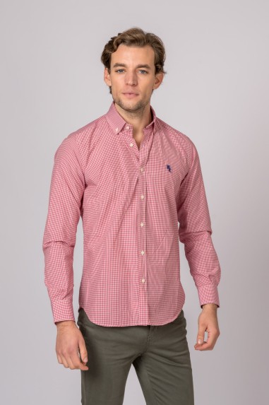 CAMISA CUADROS ROJO Y BLANCO