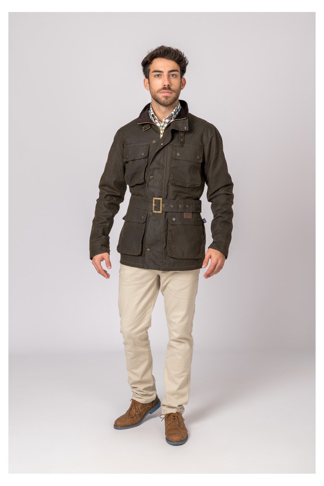 CHAQUETA ENCERADA DENILSON BELT