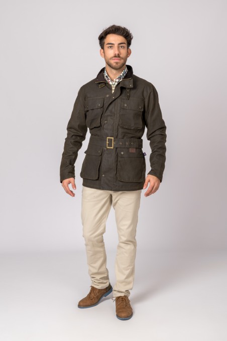 CHAQUETA ENCERADA DENILSON BELT