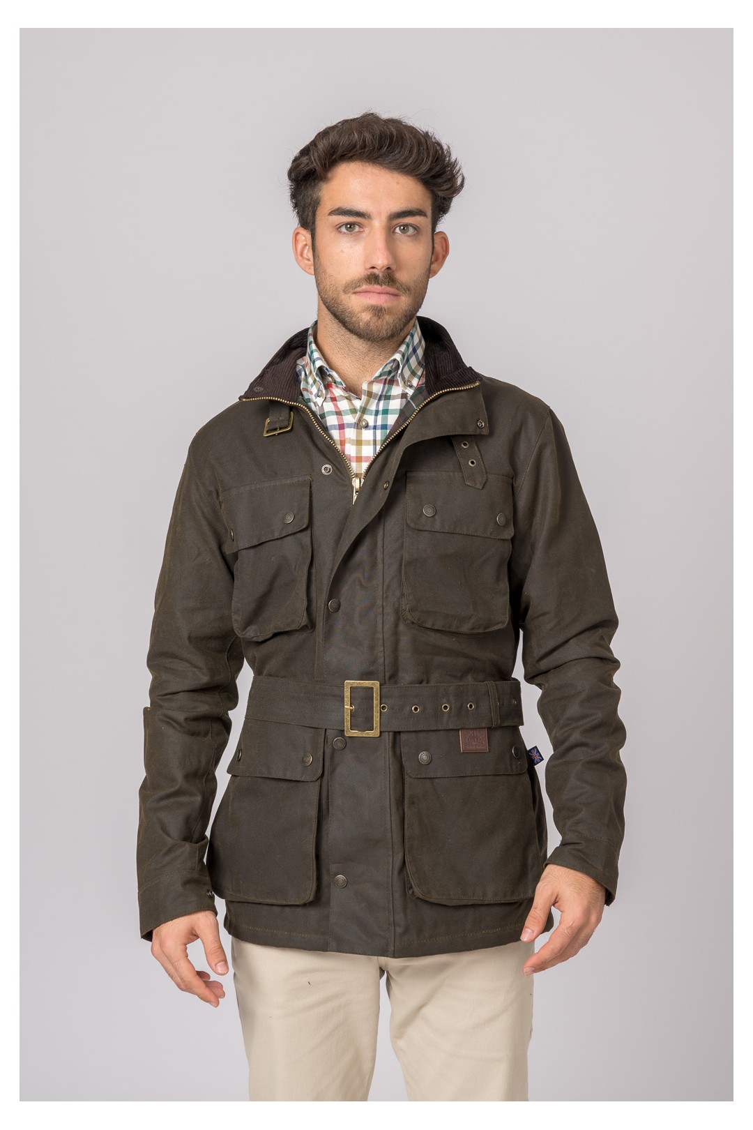 CHAQUETA ENCERADA DENILSON BELT