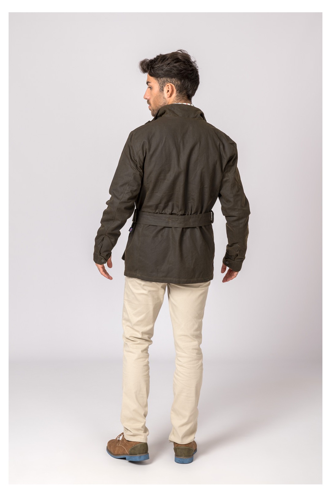 CHAQUETA ENCERADA DENILSON BELT