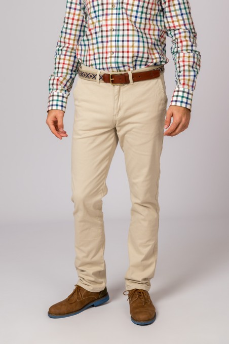 PANTALON CHINO BRITISH BEIGE