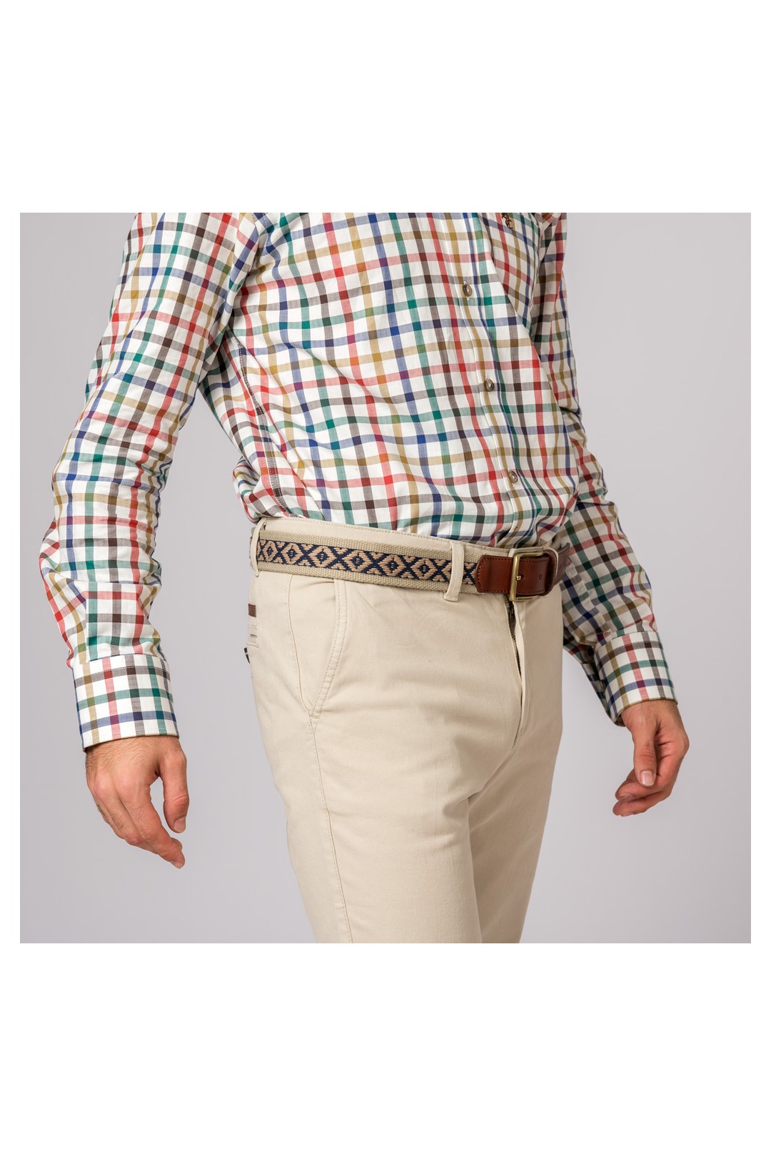 PANTALON CHINO BRITANNIQUE BEIGE