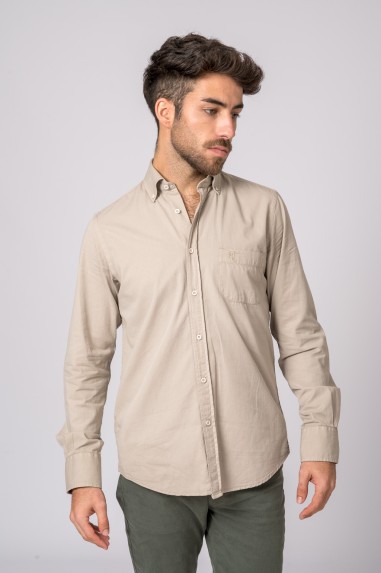 CAMISA SARGA CAMEL