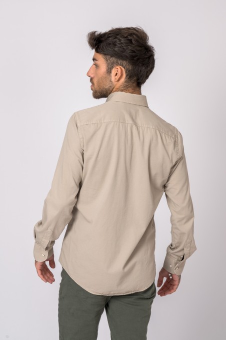 CAMISA SARGA CAMEL