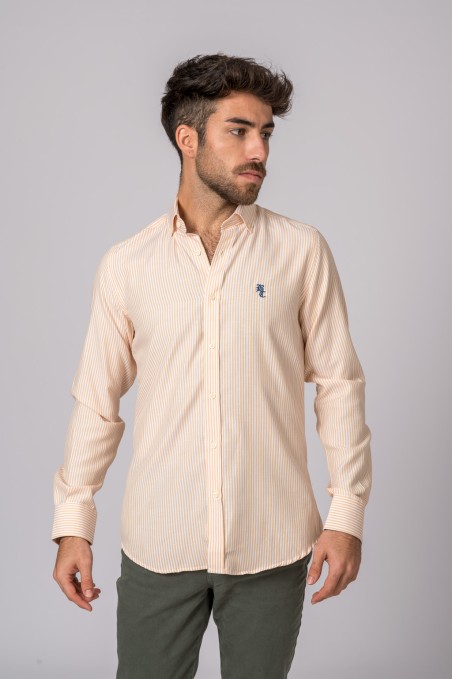 CAMISA RAYAS AMARILLA