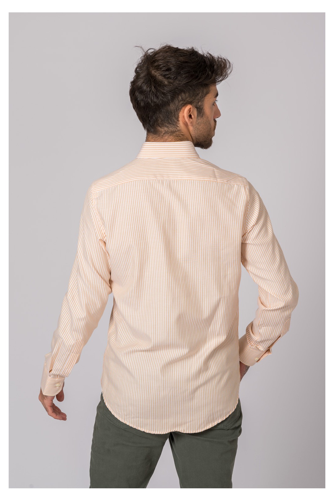 CAMISA RAYAS AMARILLA
