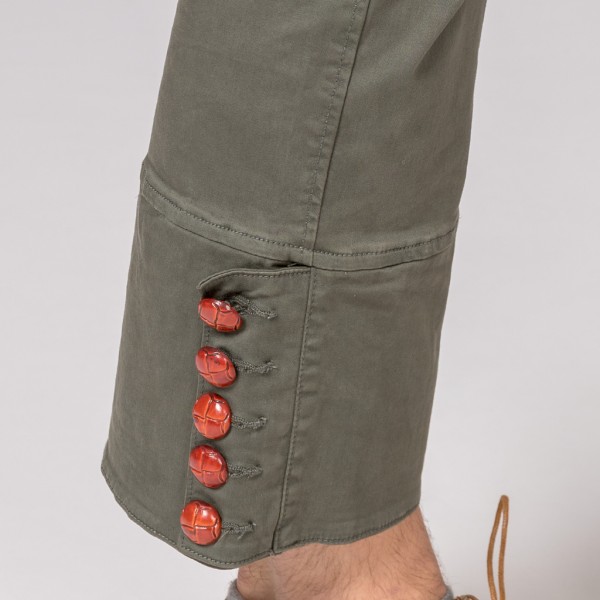PANTALÓN MONTERO CLÁSICO VERDE DOCKER
