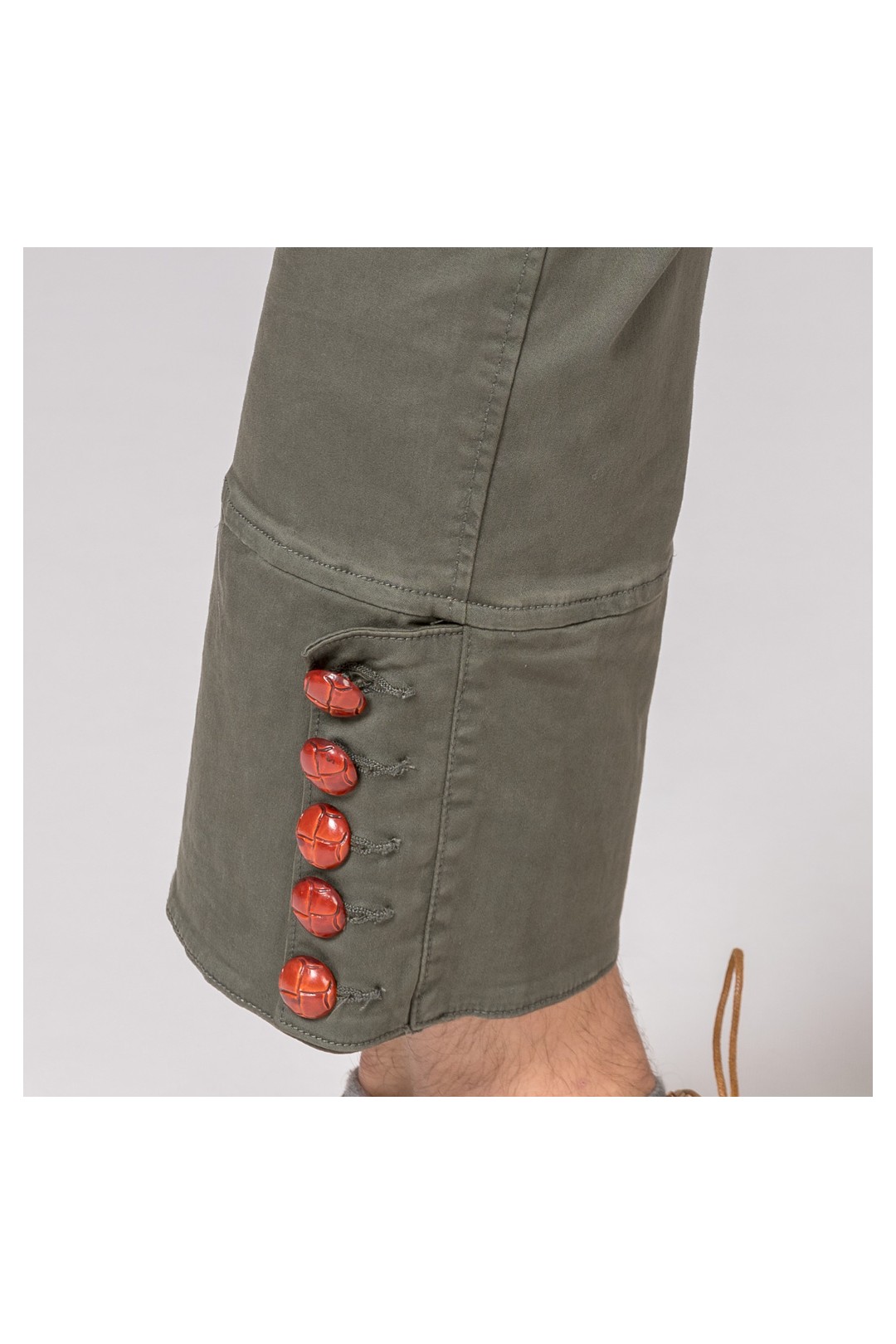 PANTALÓN MONTERO CLÁSICO VERDE DOCKER