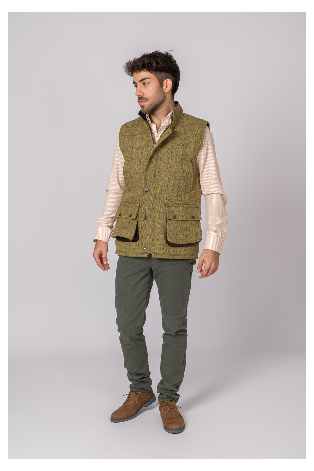 CHALECO TWEED GILET