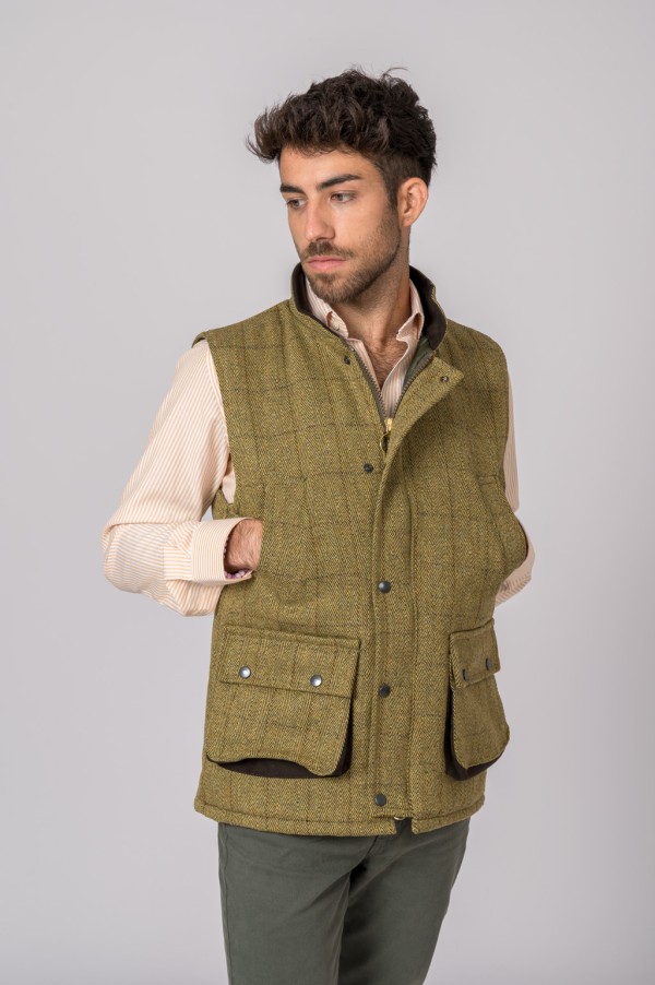 CHALECO TWEED GILET 2