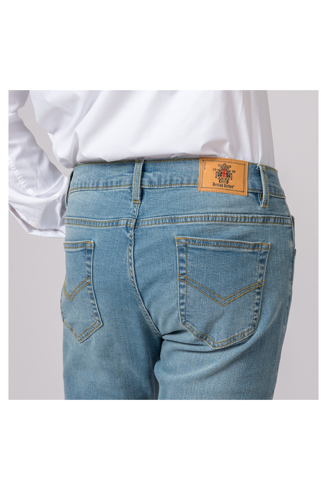 DENIM SLIM JHON LEWIS CLARO